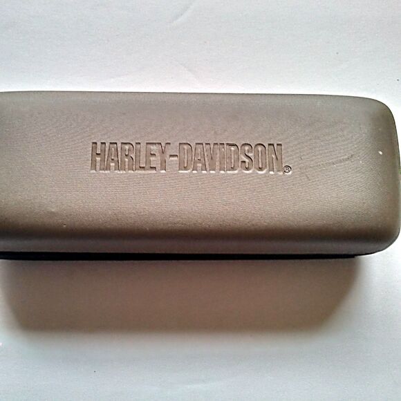 Harley Davidson Designer Carrying Case For Eyeglasses/Glasses Frame - Picture 1 of 4